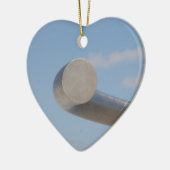 メタリックブルー セラミックオーナメント (左)