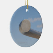 メタリックブルー セラミックオーナメント (右)