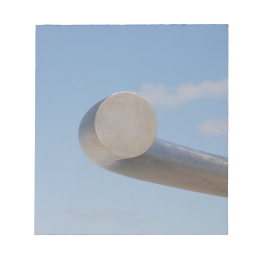 メタリックブルー ノートパッド (正面)