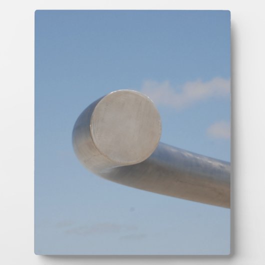 メタリックブルー フォトプラーク (正面)