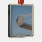 メタリックブルー メタルオーナメント (右)