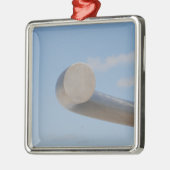 メタリックブルー メタルオーナメント (左)