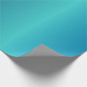 メタリックブルー ラッピングペーパー (角)