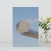 メタリックブルー 便箋 (スタンド正面)