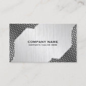 メタリックマッシュおよびブラッフェイクシュ鋼の自動整備士 名刺 (正面)