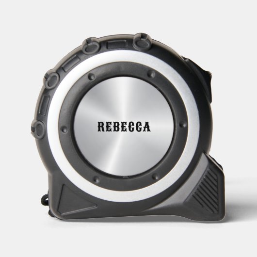 メタリックミニマルシルバーの背景の名前 メジャー (正面)