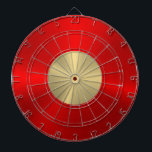 メタリックミニマルレッドとシルバーのテクスチャ ダーツボード<br><div class="desc">金エレガント属の赤と銀のテクスチャーのブラッシュアルミルック。シンプルミニマルモダンデザイン。</div>