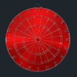 メタリックミニマルレッドテクスチャ ダーツボード<br><div class="desc">メタリックエレガントレッドのテクスチャブラシ仕上げアルミニウムの外観。シンプルミニマルモダンデザイン。</div>