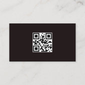 メタリックモダンシルバールックシンプル建築 名刺 (裏面)