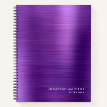 メタリックモダンシンプルブラシ付き紫