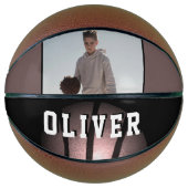 メタリックモダンバスケットボール名フォトバスケットボール バスケットボール (正面)