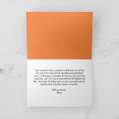 メタリックモダンボールありがとうコーチのカード サンキューカード (内部)