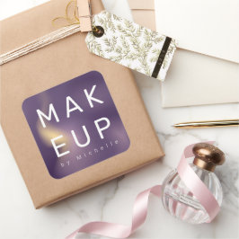 メタリックモダンメグラデーションークアーティスト・モノグラム スクエアシール