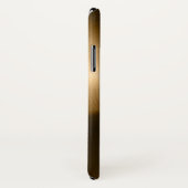 メタリックモダン銅茶色ステンレス鋼の外観 Case-Mate iPhoneケース (裏面/右)