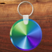 メタリックユニーククロスウォーク：サイクルライダーウォーカー キーホルダー (正面)