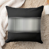 メタリックルック装飾用クッション クッション (ブランケット)