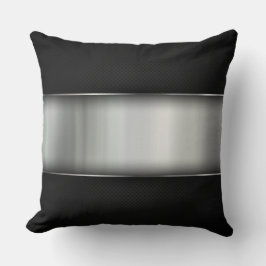 メタリックルック装飾用クッション クッション