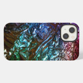 メタリックレインボーホイル効果 iPhoneケース (裏面横)