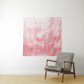 メタリックレッドのキャンバス：ブラシストロークのエレガンス。 タペストリー (インサイチュ)