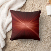 メタリックレッドステンレス鋼メタルルック クッション (ブランケット)