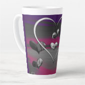 メタリックロマンスの反響 カフェラテマグ (左アングル)