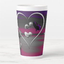 メタリックロマンスの反響 カフェラテマグ