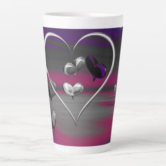 メタリックロマンスの反響 カフェラテマグ (正面)