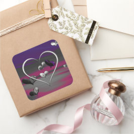 メタリックロマンスの反響 スクエアシール