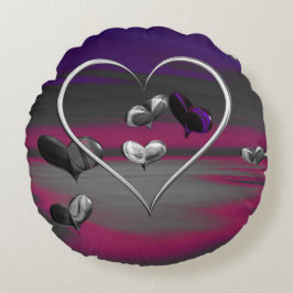 メタリックロマンスの反響 ラウンドクッション