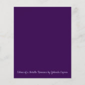 メタリックロマンス紙シートのエコー (裏面)