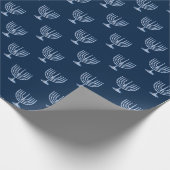 メタリック充填材（ユダヤ教）メノラー ラッピングペーパー (角)