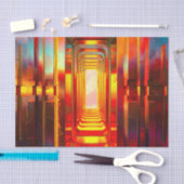 メタリック天空 薄葉紙 (クラフト)