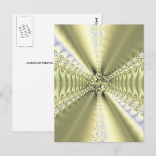 メタリック星 ポストカード (正面/裏面)