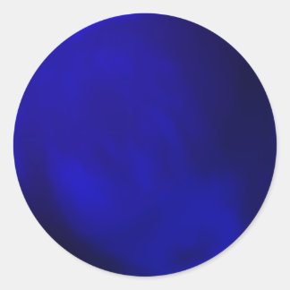 メタリック王室のブルー ラウンドシール