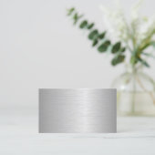 メタリック空白のルッキングの名刺 名刺 (スタンド正面)