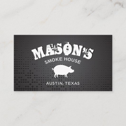 メタリック背景 名刺 (正面)