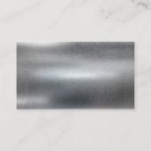 メタリック背景 | QRコード 名刺 (裏面)