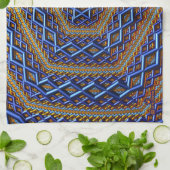 メタリック華美マゲンダビデ キッチンタオル (折り畳み)