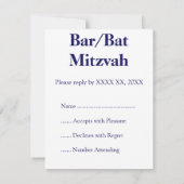 メタリック華美マゲンダビデ 出欠カード (裏面)