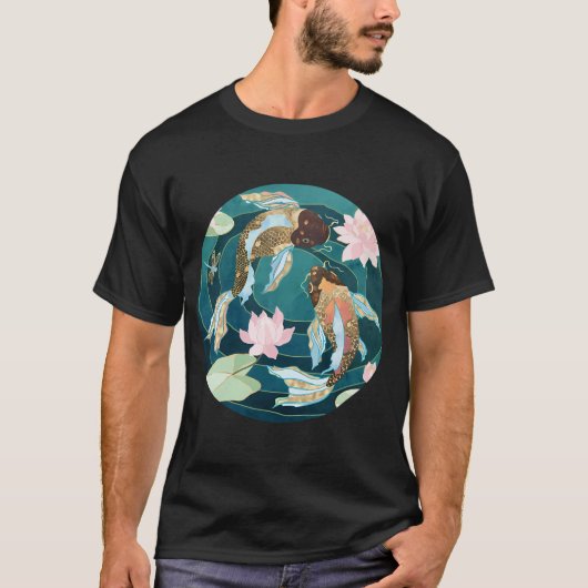 メタリック鯉 III Tシャツ (正面)