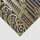 メタリック・アールヌーボー・デザイン,ヴィンテージ,エレガントシック, 薄葉紙 (詳細)