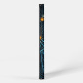 メタリック クモの巣 iPhoneケース (右側面)
