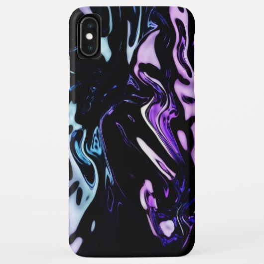 メタリック リキッド デザイン Case-Mate iPhoneケース (裏面)