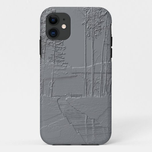 "メタリック"自然iPhone 5 Case-Mate iPhoneケース (裏面)