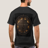 メタリン酸 HPO3 化学 Tシャツ - ドクトリン (裏面)