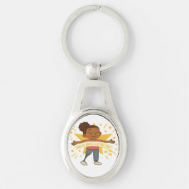 メタルのキーチェーンと同じように輝ける キーホルダー