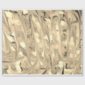 メタルのファッジ光沢ラッピング紙 ラッピングペーパー (フラット)