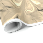 メタルのファッジ光沢ラッピング紙 ラッピングペーパー (ロールコーナー)