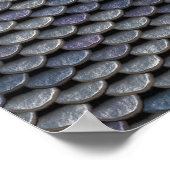 メタルアーマープレート ポスター (角)