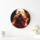 メタルウィザード2クロック ラージ壁時計 (ホーム)